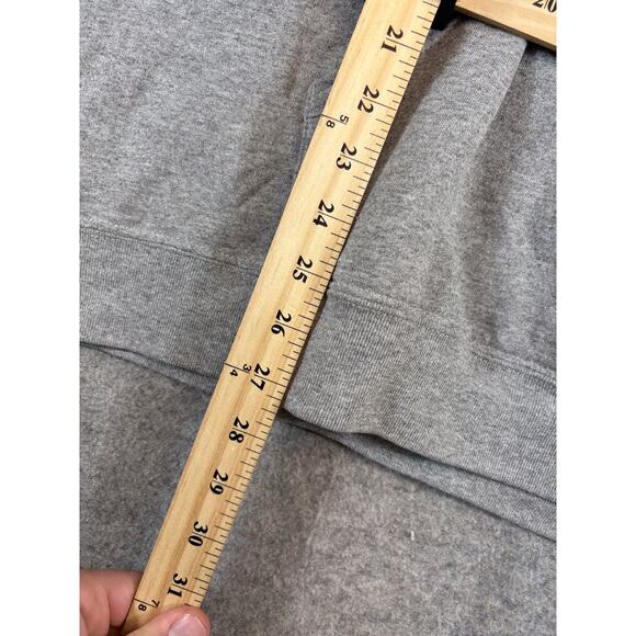 Vintage Michigan Wolverines Hoodie Mens XL Gray Athletic Collegiate Sweatshirt - Picture 3 of 5